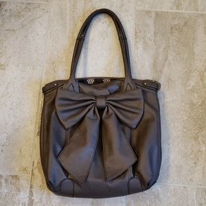 Jessica Simpson faux leather tote purse
